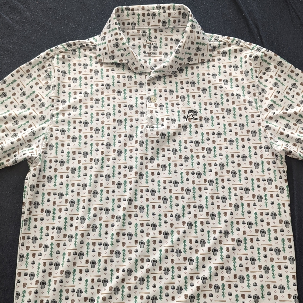 Rhoback "If You Build It" Field of Dreams themed Polo